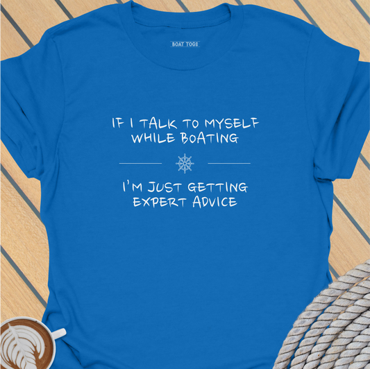 Talk to myself while boating T-shirt