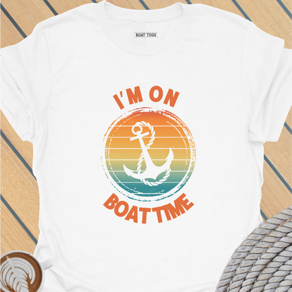 I'm on boat time T-shirt
