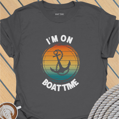 I'm on boat time T-shirt