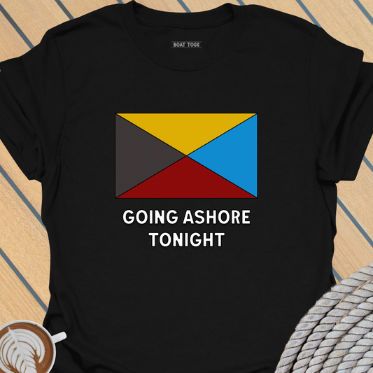 Going ashore (Zulu flag - I need a tug) T-shirt