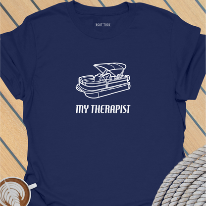 My therapist - pontoon T-shirt