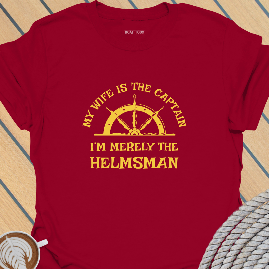 Merely Helmsman-Gold T-shirt