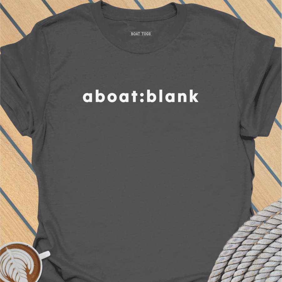 aboat:blank T-shirt