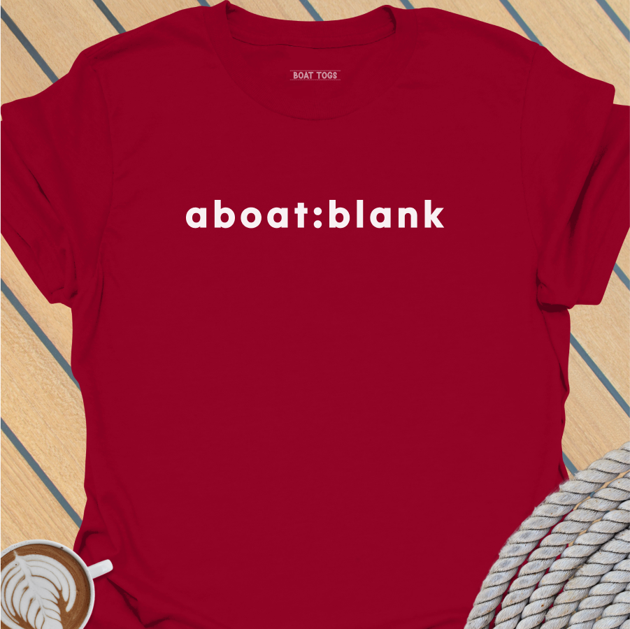 aboat:blank T-shirt