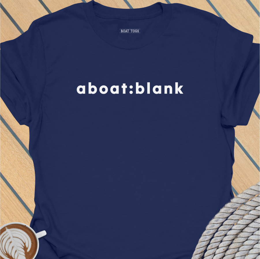 aboat:blank T-shirt