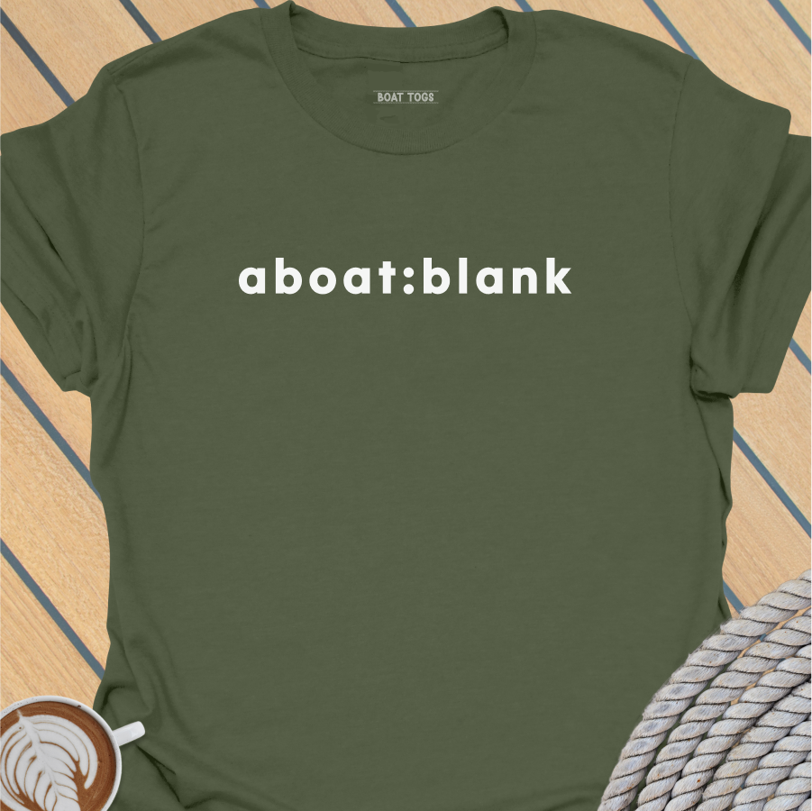 aboat:blank T-shirt