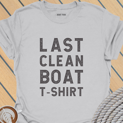 Last clean boat T-shirt