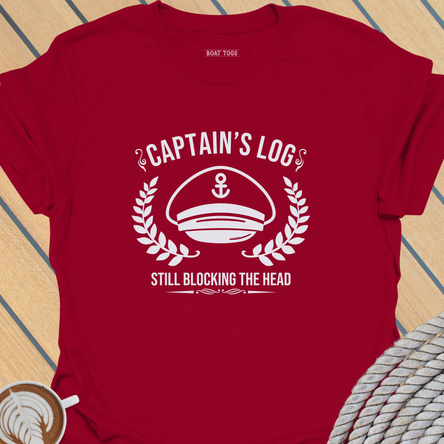 Captains log T-shirt