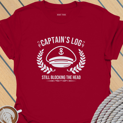 Captains log T-shirt