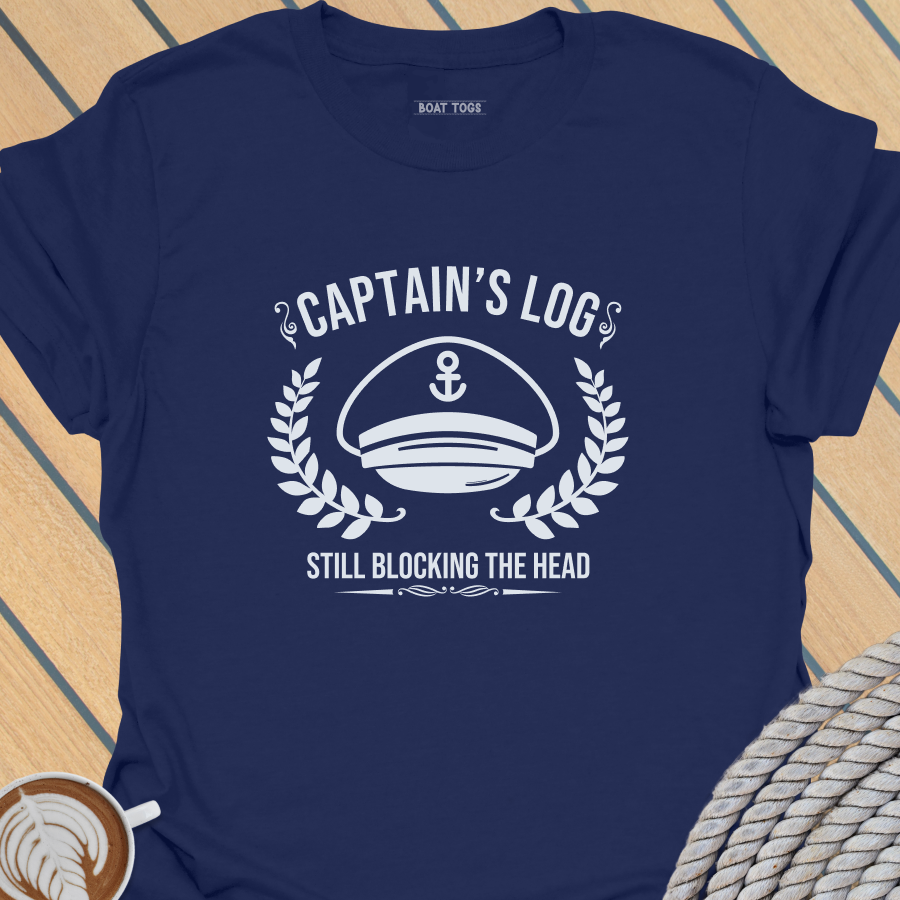 Captains log T-shirt