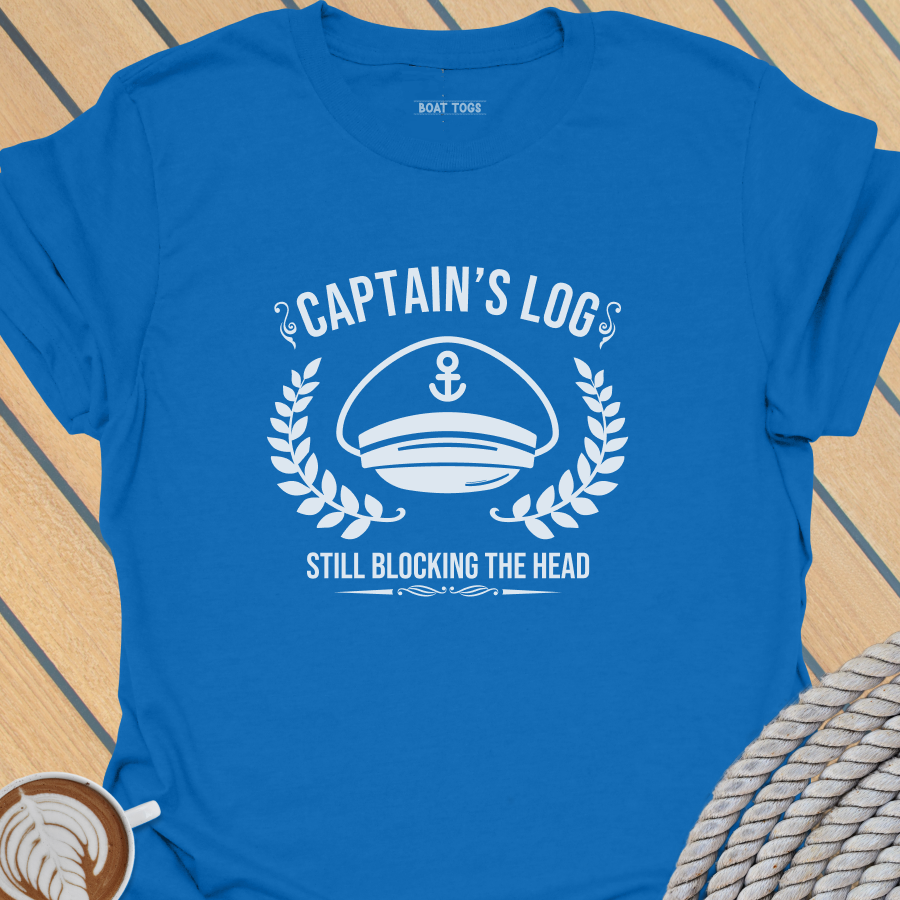Captains log T-shirt