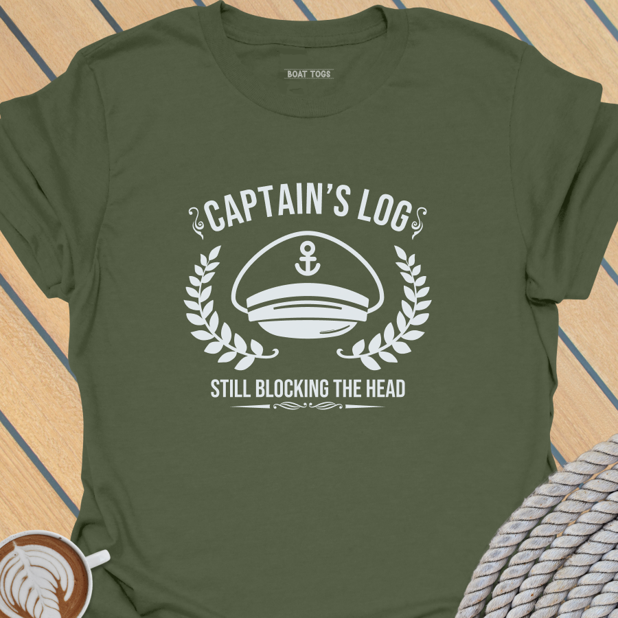 Captains log T-shirt