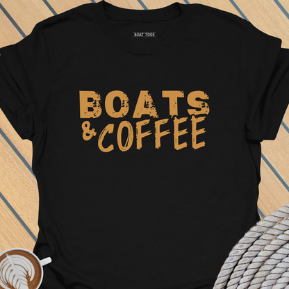 Boats and coffee T-shirt