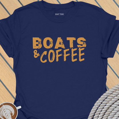 Boats and coffee T-shirt