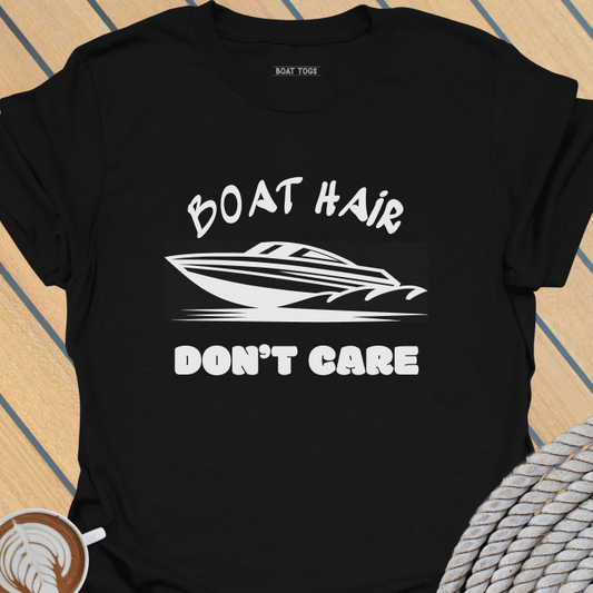 Boat hair don't care - sports T-shirt