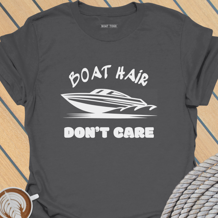Boat hair don't care - sports T-shirt