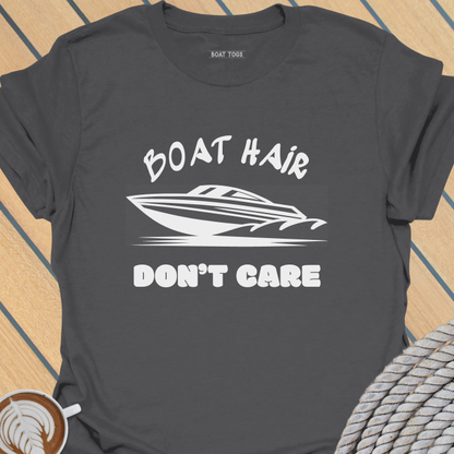 Boat hair don't care - sports T-shirt