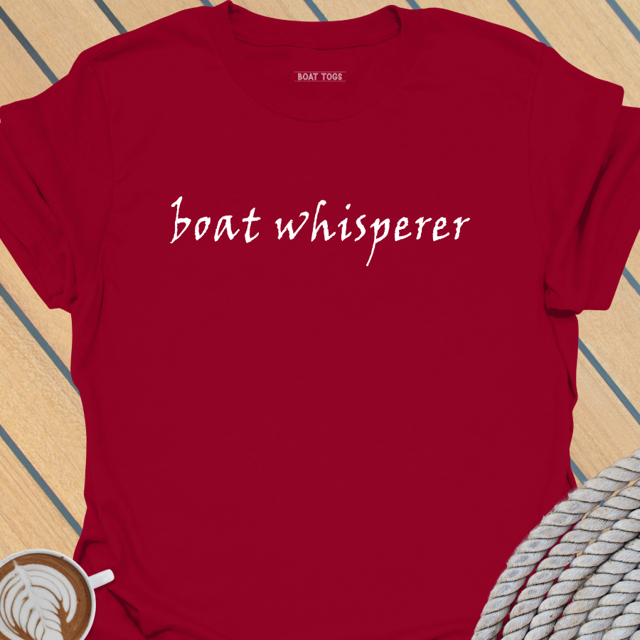 Boat whisperer T-shirt