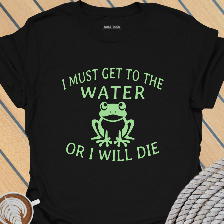 Frog get to water T-shirt