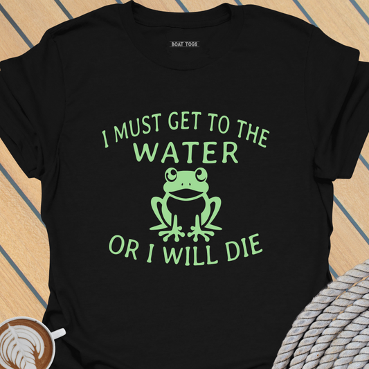 Frog get to water T-shirt