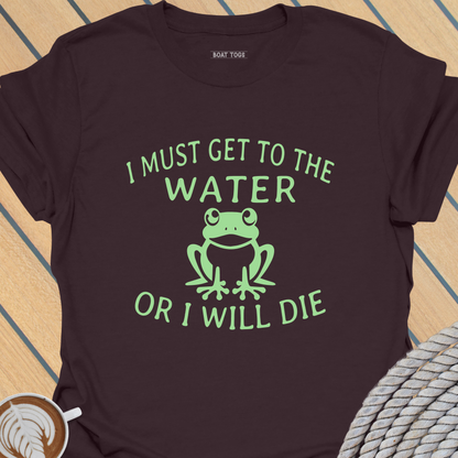 Frog get to water T-shirt