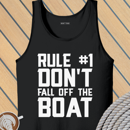 Rule 1 Don't fall off Tank (Front print)