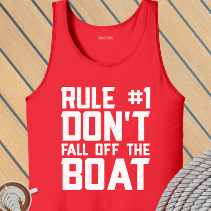Rule 1 Don't fall off Tank (Front print)