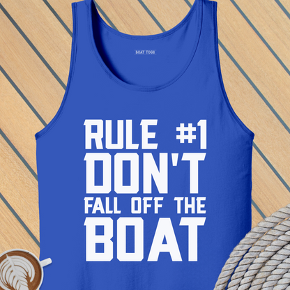 Rule 1 Don't fall off Tank (Front print)