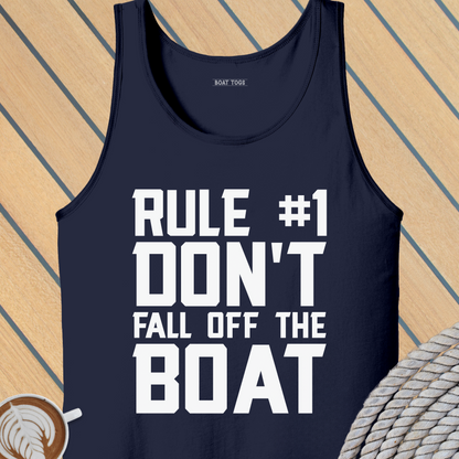 Rule 1 Don't fall off Tank (Front print)