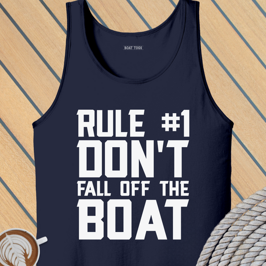 Rule 1 Don't fall off Tank (Front print)