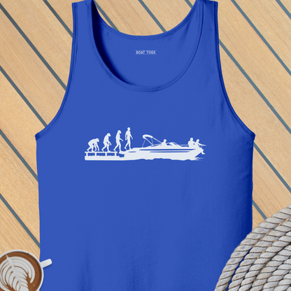 Evolution - sports Tank (Front print)