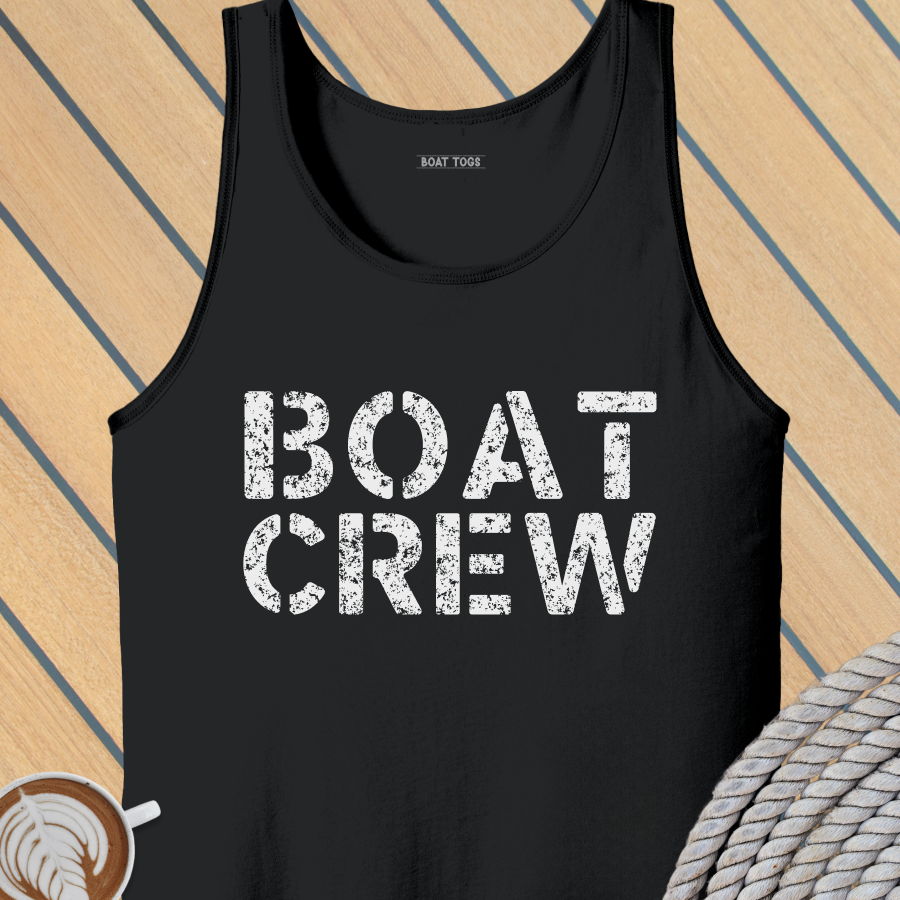 Boat crew Tank (Front print)
