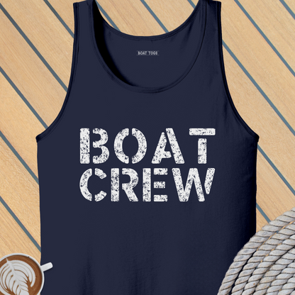 Boat crew Tank (Front print)