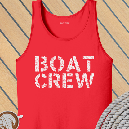 Boat crew Tank (Front print)