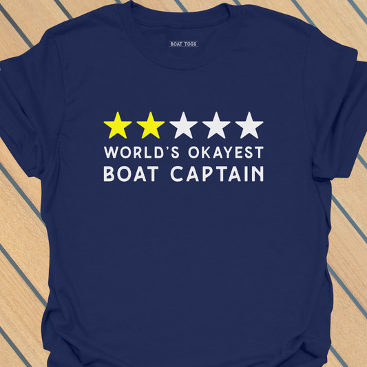 Okayest boat - T-shirt