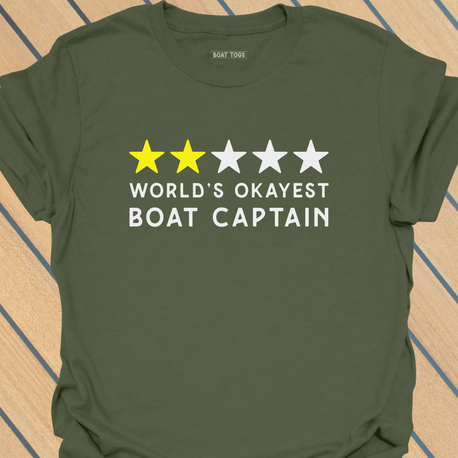 Okayest boat - T-shirt