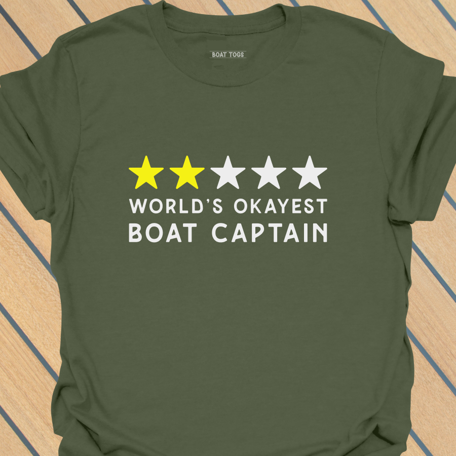 Okayest boat - T-shirt