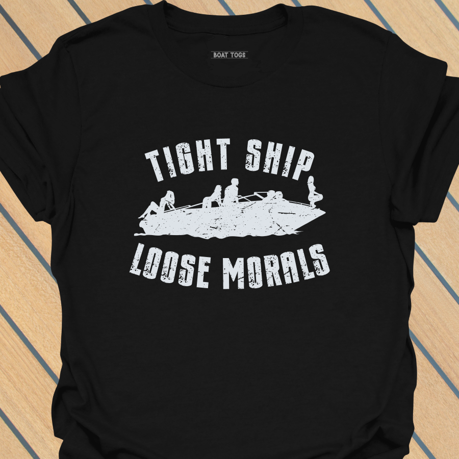 Loose morals boat T-shirt
