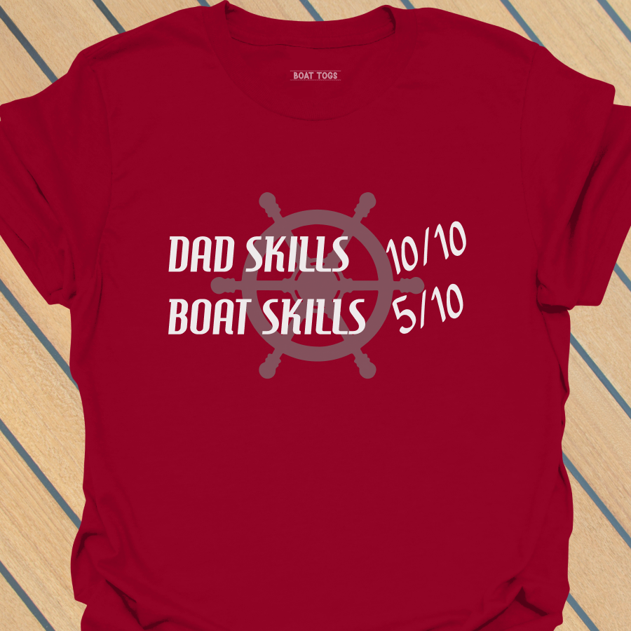 Dad boat skills T-shirt