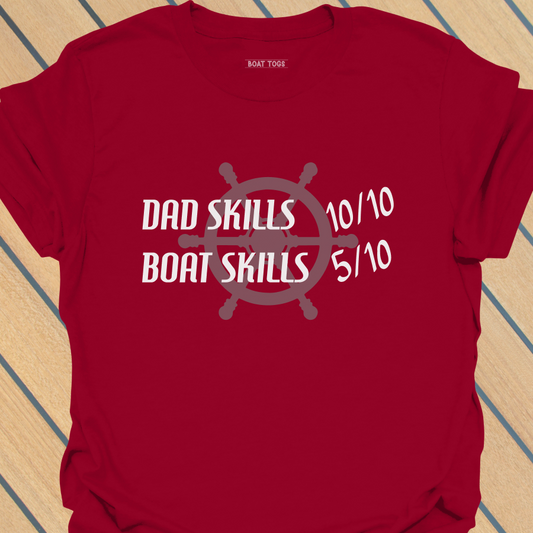 Dad boat skills T-shirt
