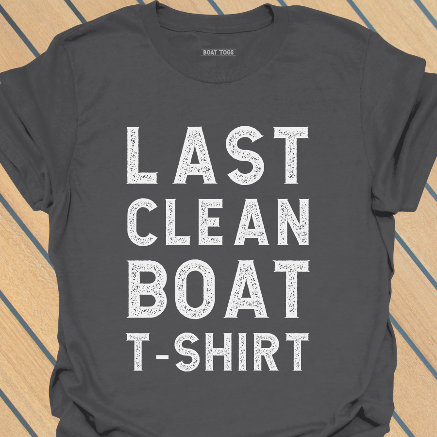 Last clean boat T-shirt
