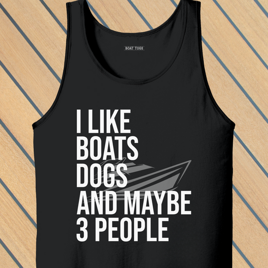Like dogs 3 Tank (Front print)