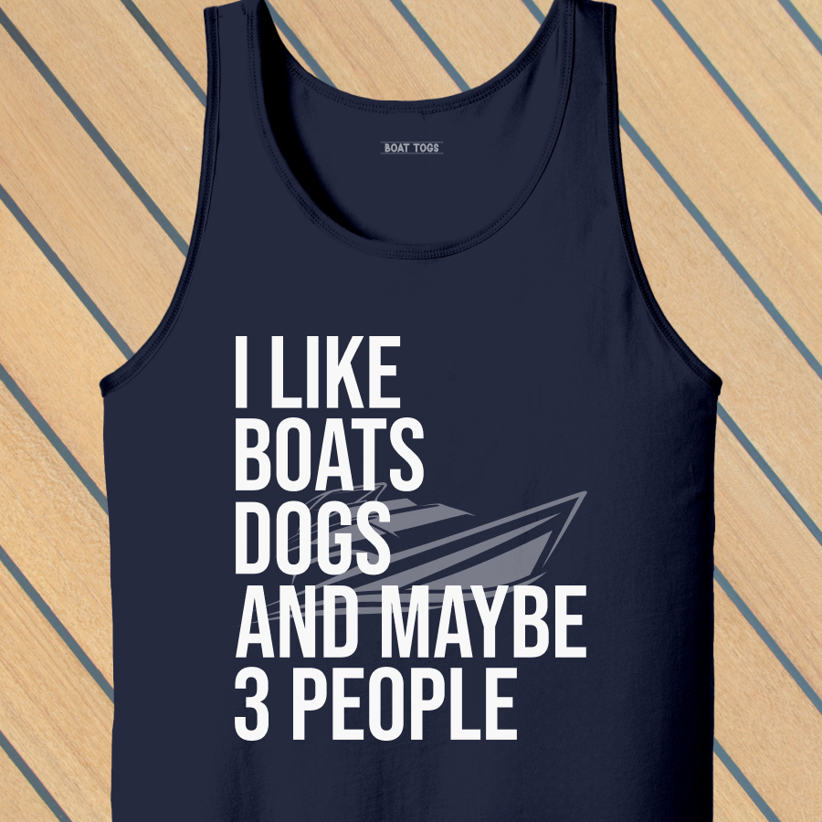 Like dogs 3 Tank (Front print)