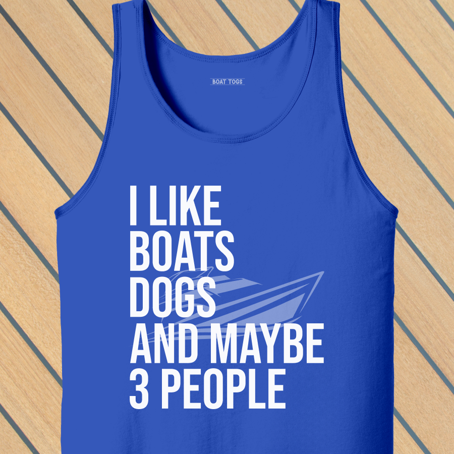Like dogs 3 Tank (Front print)