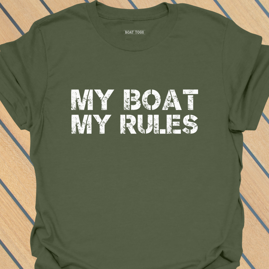 My boat my rules T-shirt