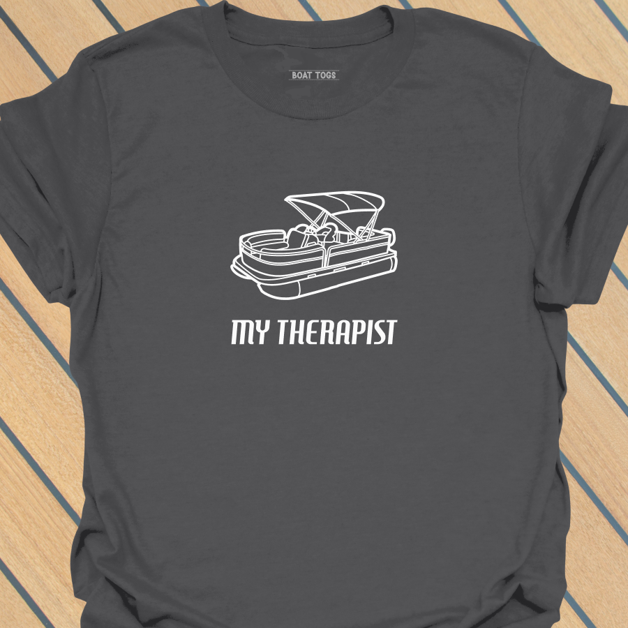 My therapist - pontoon T-shirt