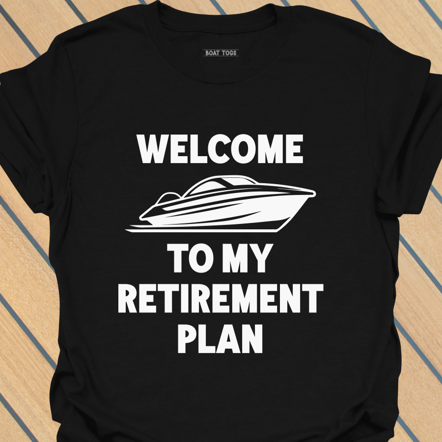 Retirement plan - sports T-shirt
