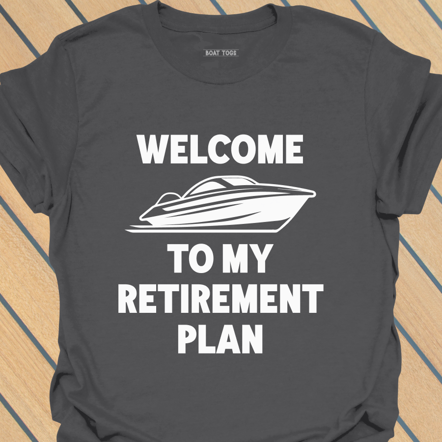 Retirement plan - sports T-shirt