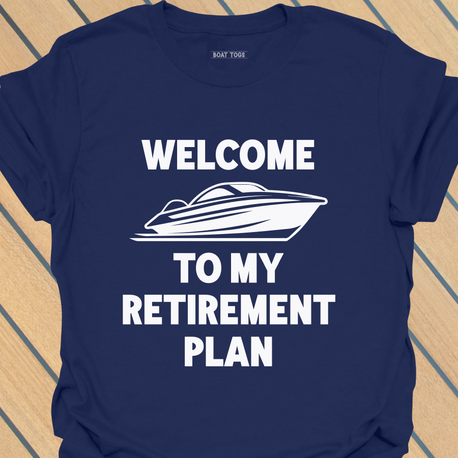 Retirement plan - sports T-shirt