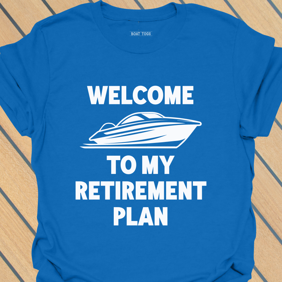 Retirement plan - sports T-shirt
